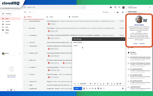 Gmail Copilot by cloudHQ