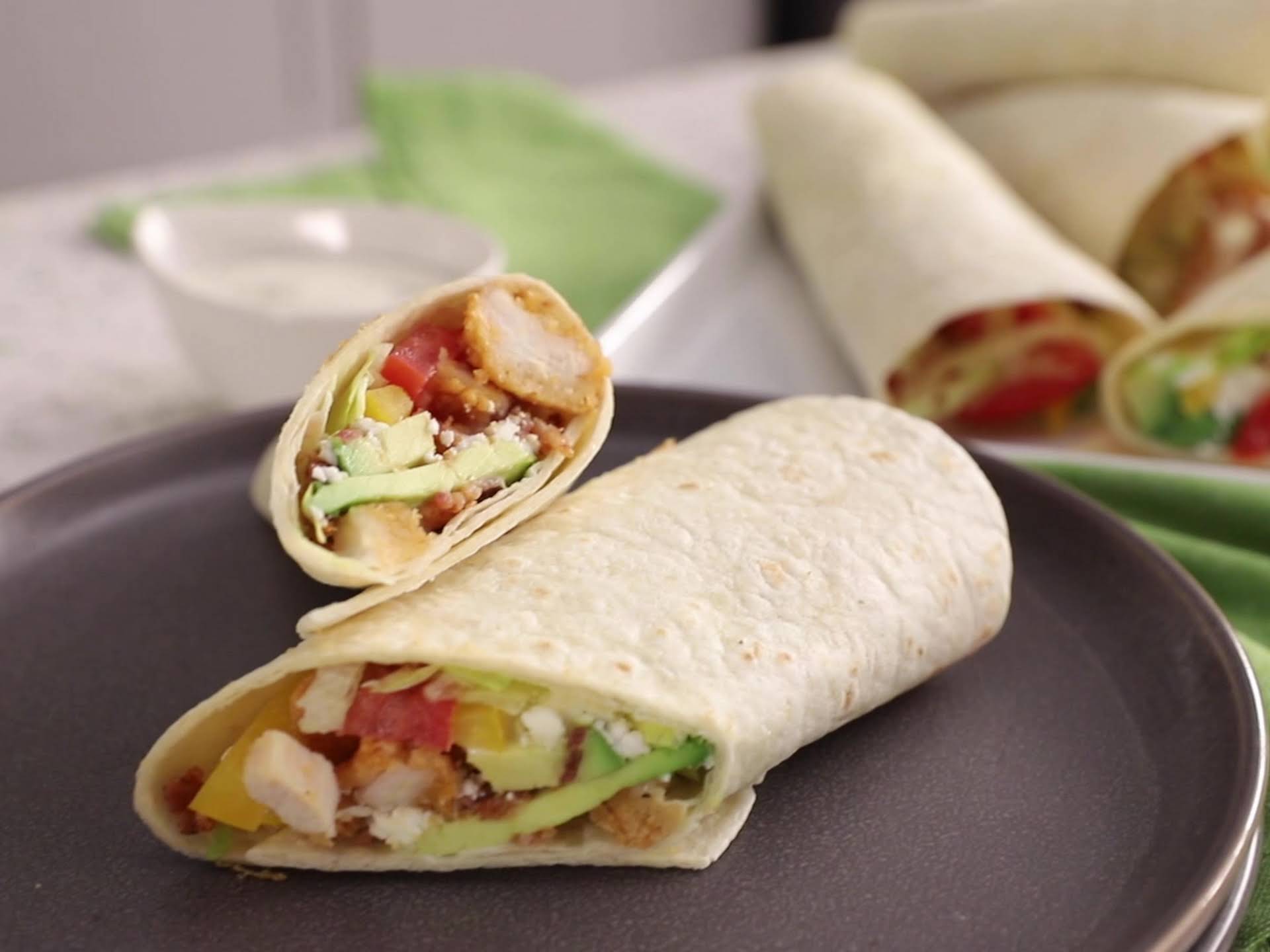 Chicken Ranch Wraps