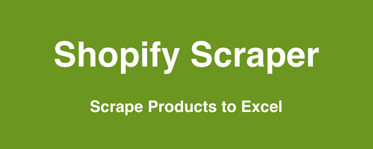 Shopify Scraper - Shopify Store Scraper & spy Preview image 1