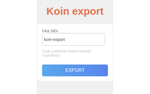 Koin export Plugin