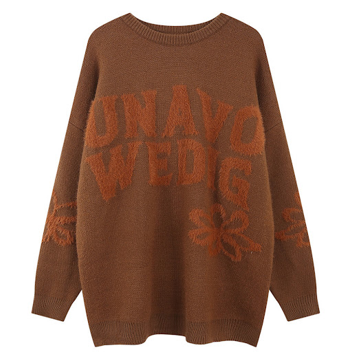 Title 2, Tidejacquard Letter Fleece Sweater High Street ...