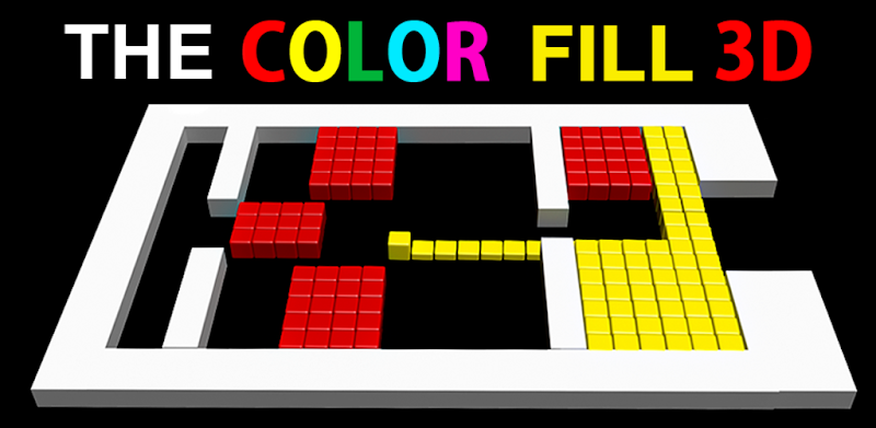 Color Fill Line - Block Colour Fill 3d