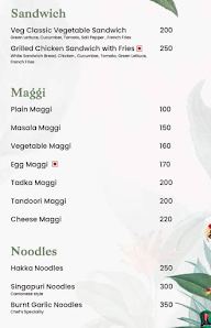 Pappagallo Cafe & Lounge menu 3