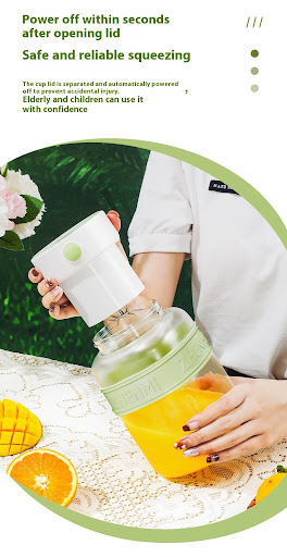 Title 10, Large Capacity Portable Sports Juicer Cup Blend...