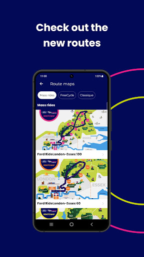 Screenshot 2023 Ford RideLondon app