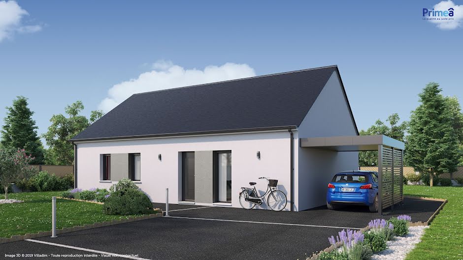 Vente maison neuve 4 pièces 90 m² à Tauxigny (37310), 184 506 €