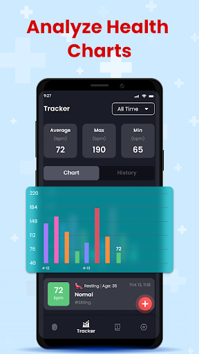 Screenshot Heart Rate Monitor - Pulse App