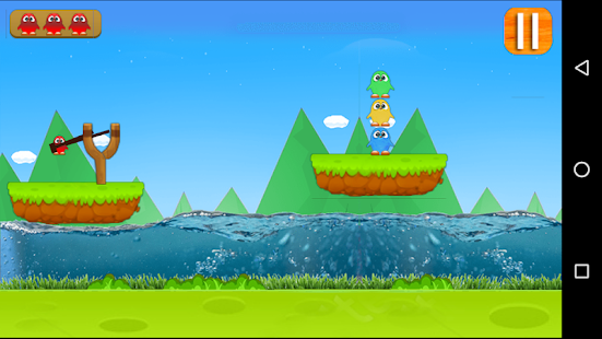 Angry Parrots - Slingshot Game! Screenshot