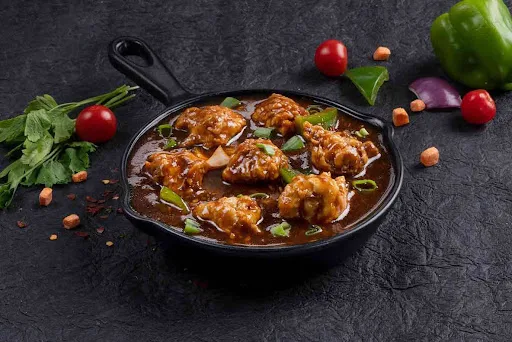 Diced Chicken In Oyster Chilli Sauce