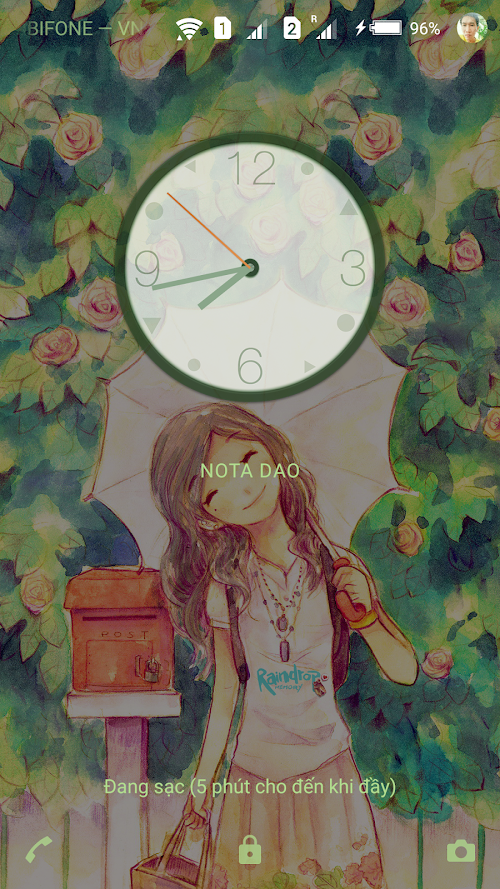 Android application Memory Girl Xperia Theme screenshort