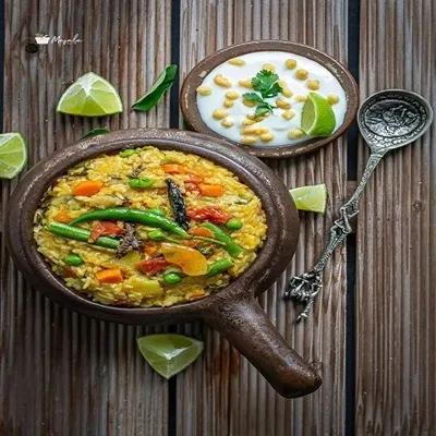 Homely Vegetable Khichdi