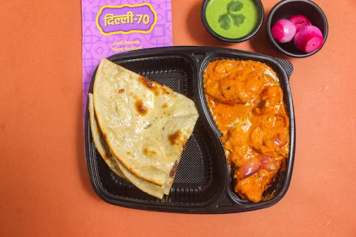 Non Veg Indian Curry & Bread Meal Box