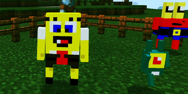 скачать minecraft spongebob mod онлаенбисплатна #11