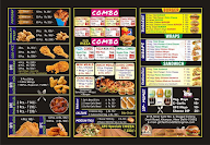 GFC Fast Food menu 1