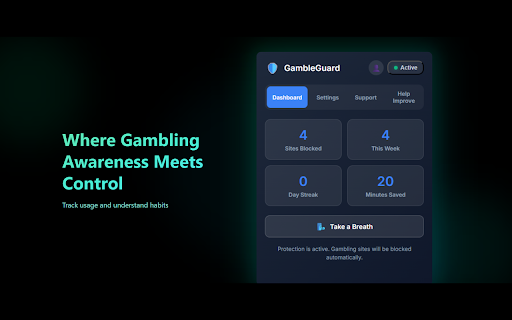 GambleGuard – Stay Gamble Free Preview 1