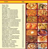 Kalpana Restaurant menu 4