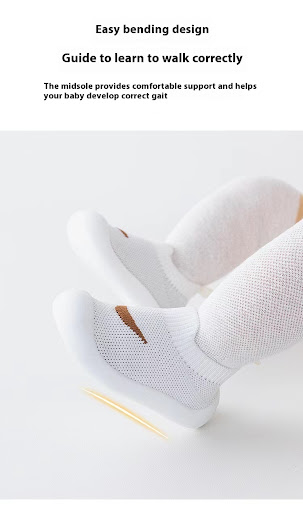 Title 10, Mesh breathable baby toddler shoes with soft, n...