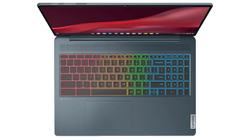 Aufnahme einer RGB-Tastatur mit wichtigen Gamingtasten