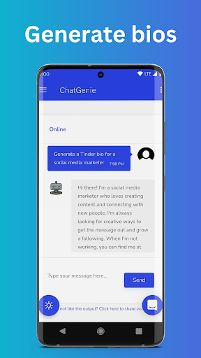 Screenshot Chatgbt AI Chatbot - Ask AI