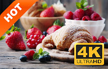 Croissant Popular HD Food New Tabs Theme small promo image