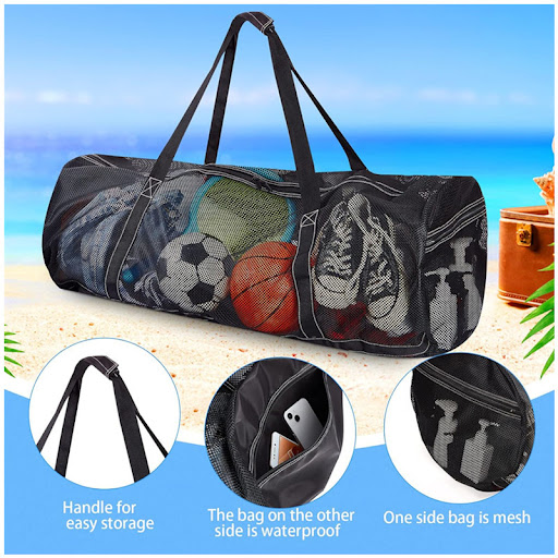 Title 6, Large Diving Mesh Luggage Bag Easily transport ...
