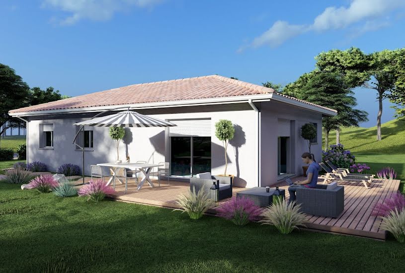  Vente Terrain + Maison - Terrain : 600m² - Maison : 88m² à Saint-Vincent-de-Paul (40990) 