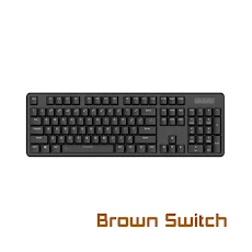 Bàn phím cơ không dây Dare-U EK810G (Brown D Switch) (Đen)