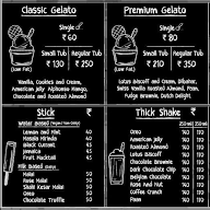 Scoop - Premium Italian Ice Cream menu 1