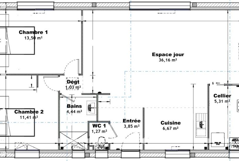  Vente Terrain + Maison - Terrain : 797m² - Maison : 83m² à Bagnoles-de-l'Orne (61140) 