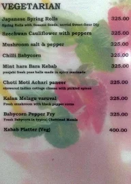 Zero Degree - Quality Inn Sabari menu 4