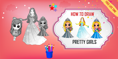 Learn How To Draw Pretty Girls Step By Step Aplicaciones En