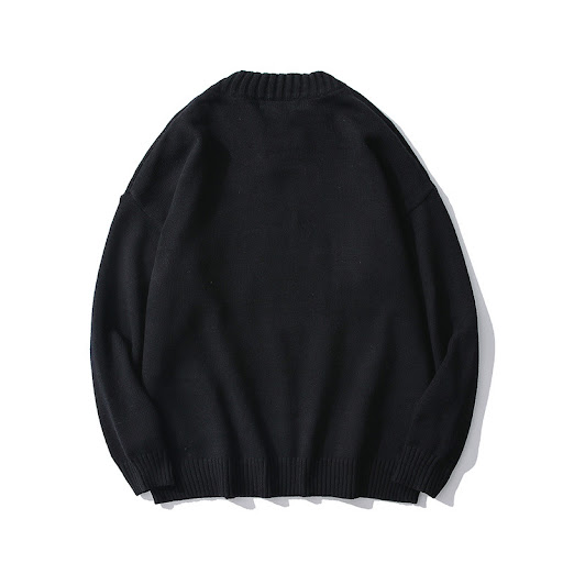 Title 5, Autumn Youth Street Style Sweater Long-Sleeved ...