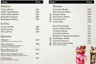 High On Desserts menu 4