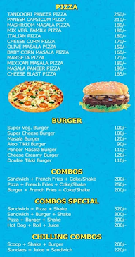 New Heavens Cafe menu 2