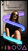 Neon Art - Neon Photo Editor Screenshot