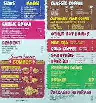 The Midnight Cafe menu 2