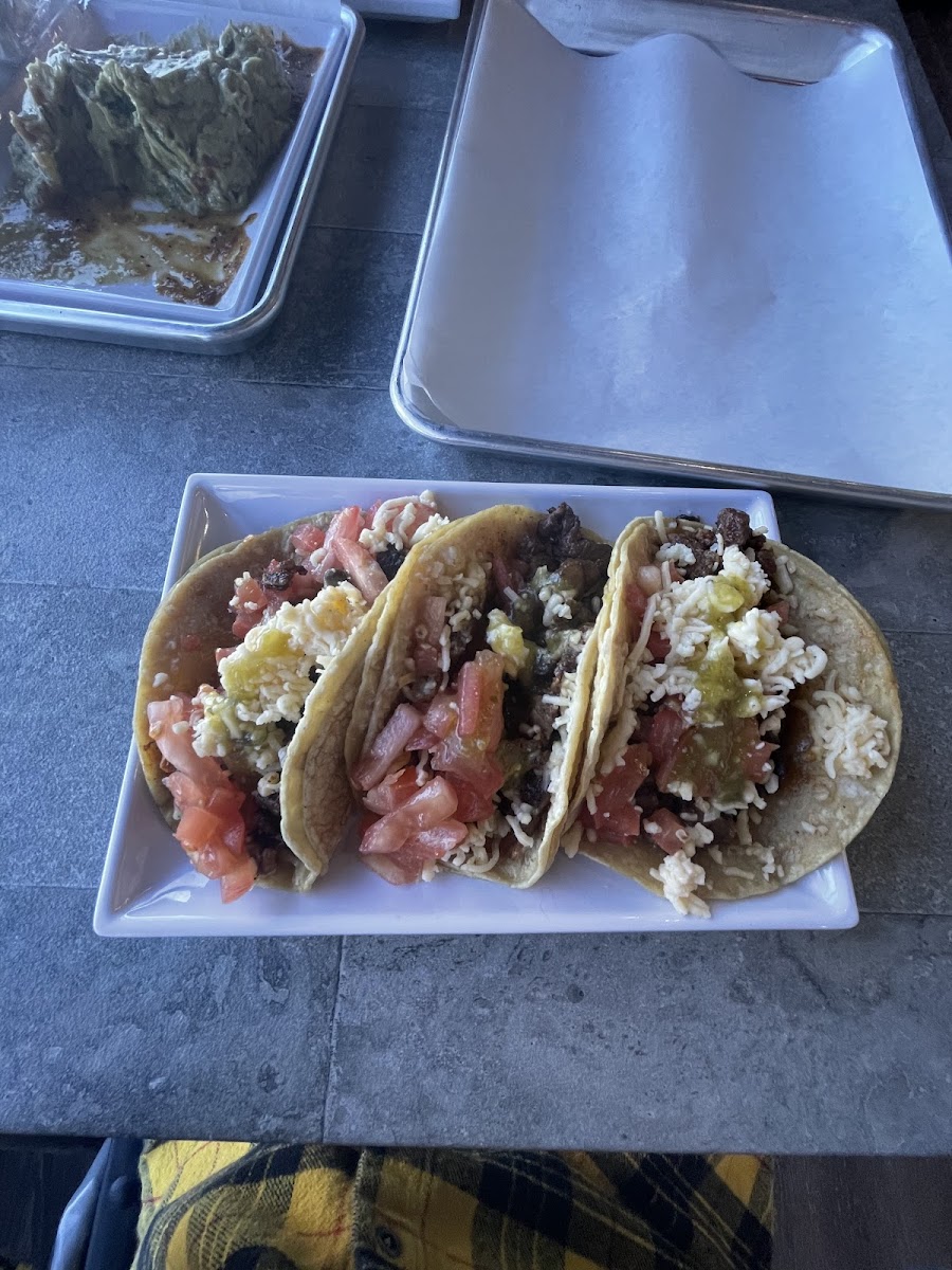 Steak tacos