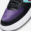 air force 1 '07 lv8 emb black / washed teal / coat purple / jim red