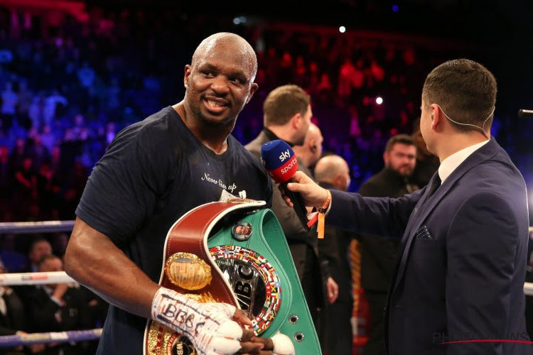 Bokser Dillian Whyte dan toch vrijgesproken van doping 