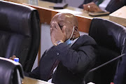 Jacob Zuma at the state capture commission of  inquiry on Thursday