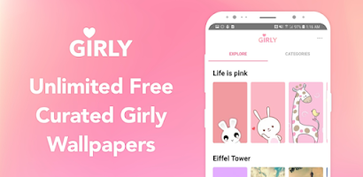 Cute Girly Wallpapers 2021 Screenshot