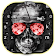 Thème de clavier Cool Skull icon