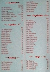 Shapur Restaurant menu 3