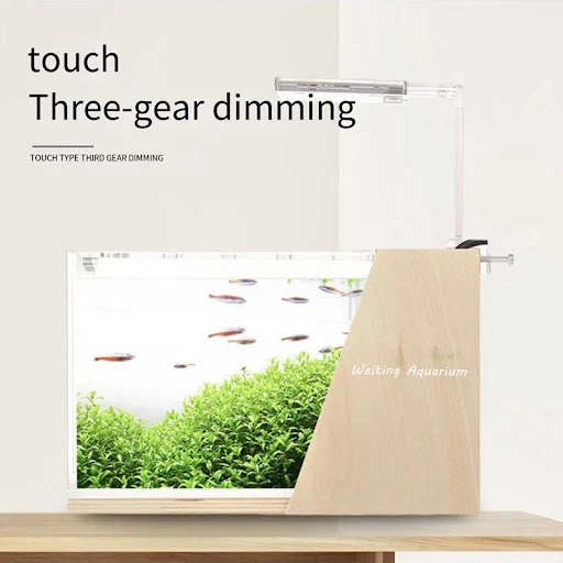 Weiting desktop fish tank without water change small mini side filter landscaping ecological micro tank acrylic fish tan