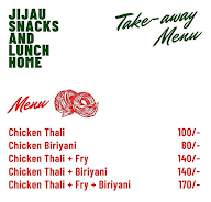 Jijau Snacks And Lunch Home menu 2