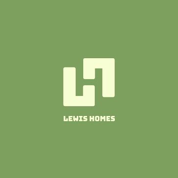 Lewis Homes - Logo template