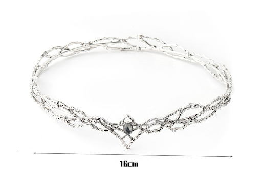 Title 6, Gem Crystal Crown Hair Clasp for ladies, a spar...