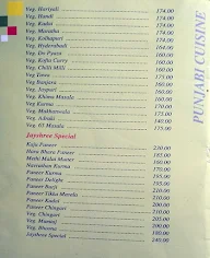 Jayshree Pure Veg menu 6