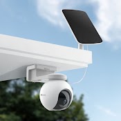 Camera Quay Quét Wi - Fi Pin Sạc Ezviz Cb8 2K Kèm Tấm Pin Sạc Năng Lượng Mặt Trời - Hàng Chính Hãng