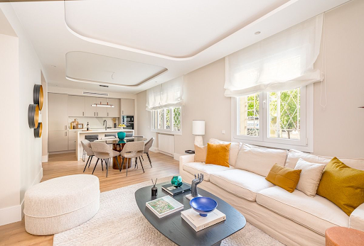 Buy this luxury apartment / penthouse in Madrid (Spain) - Bright modern open living and kitchen